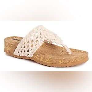 Muk Luks Pippen Womens‎ Footbed Sandals
